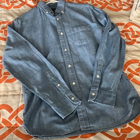 Crewcuts Other - Chambray blue crewcuts button up Oxford.